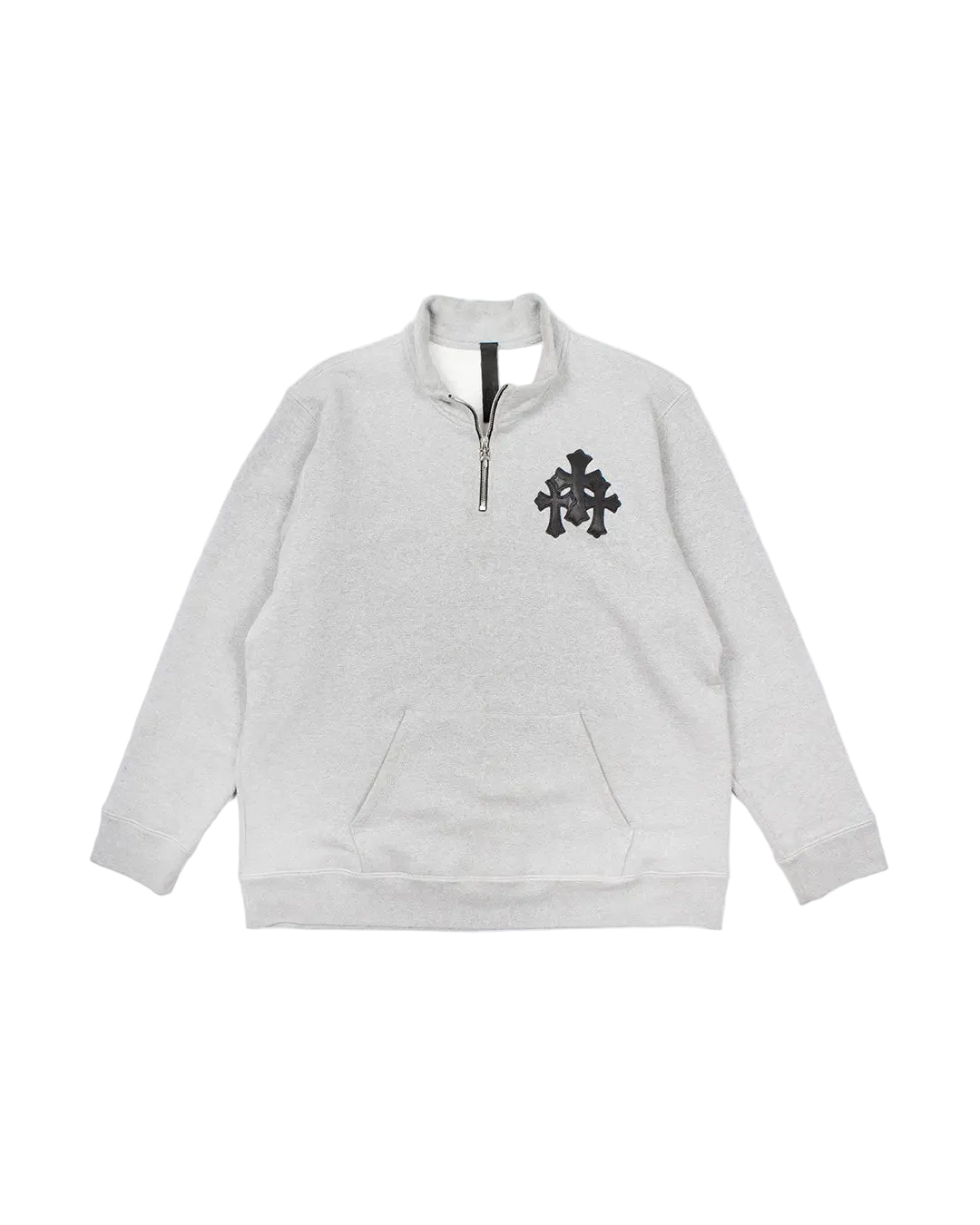 CHROME HEARTS PAPERJAM QUARTERZIP (GREY)