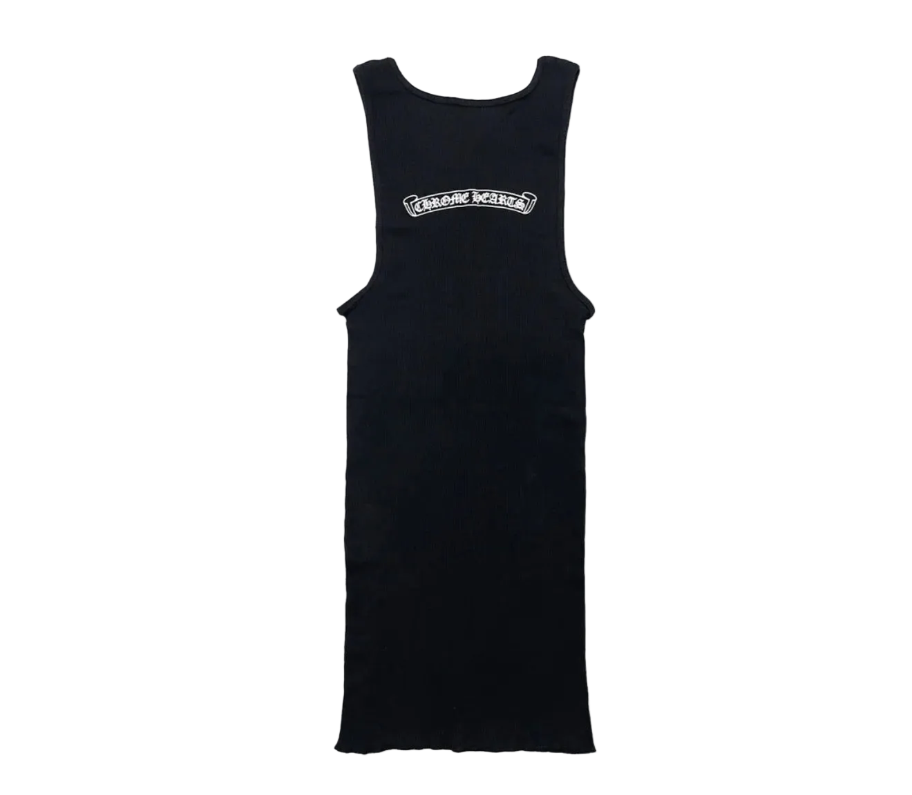 CHROME HEARTS NECK LOGO BANNER TANK TOP