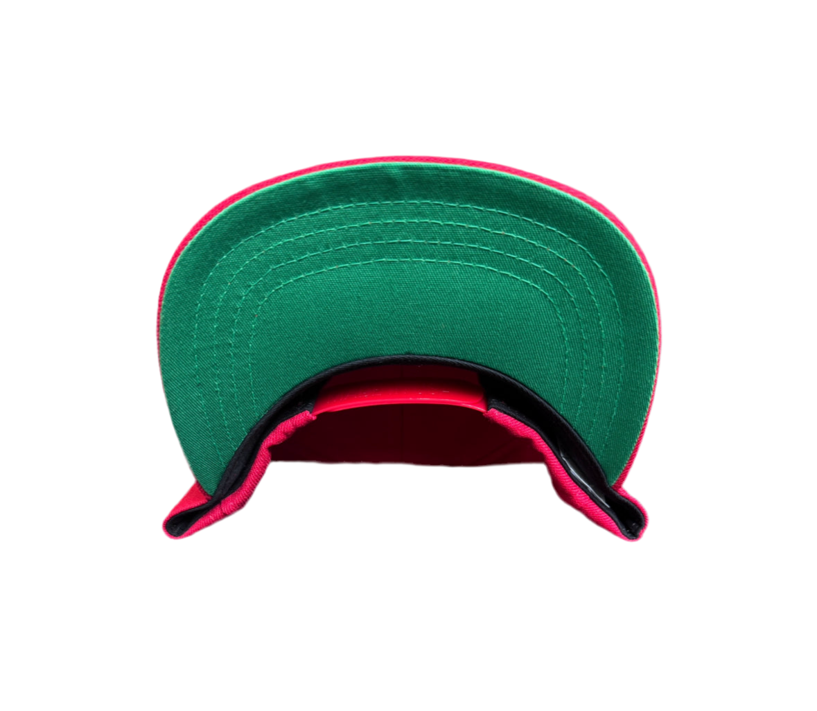 CHROME HEARTS 6-PANEL ST. JOHNS RED BASEBALL HAT