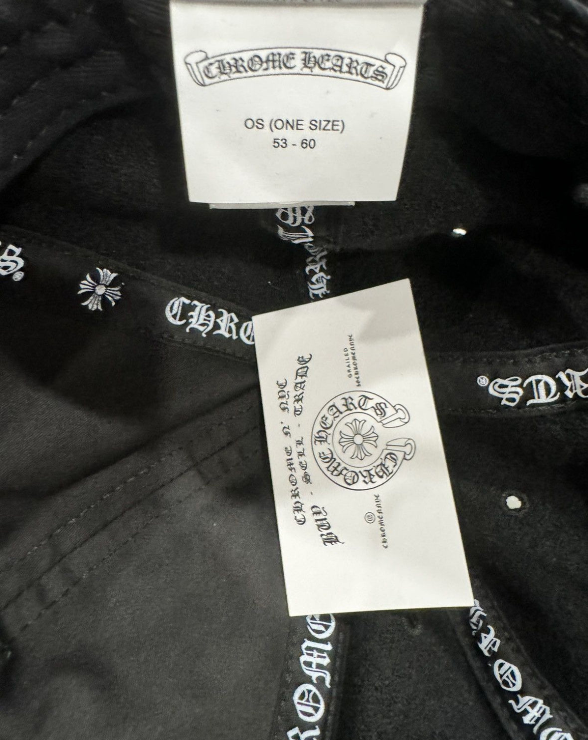 CHROME HEARTS LEATHER CH PATCH WOOL CAP