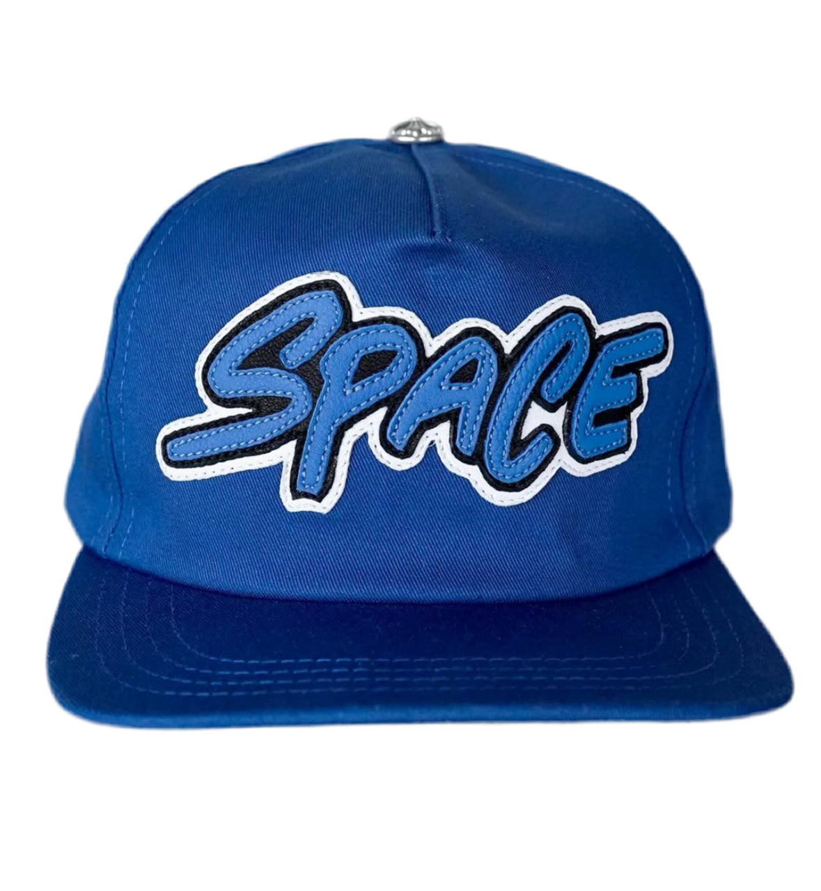 CHROME HEARTS MATTY BOY SPACE TRUCKER HAT (BLUE)