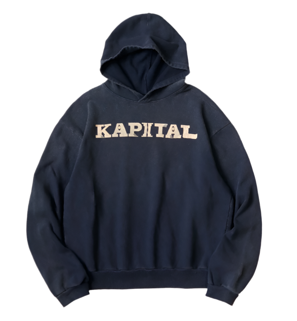 KAPITAL SPEAKEASY LOGO HOODIE