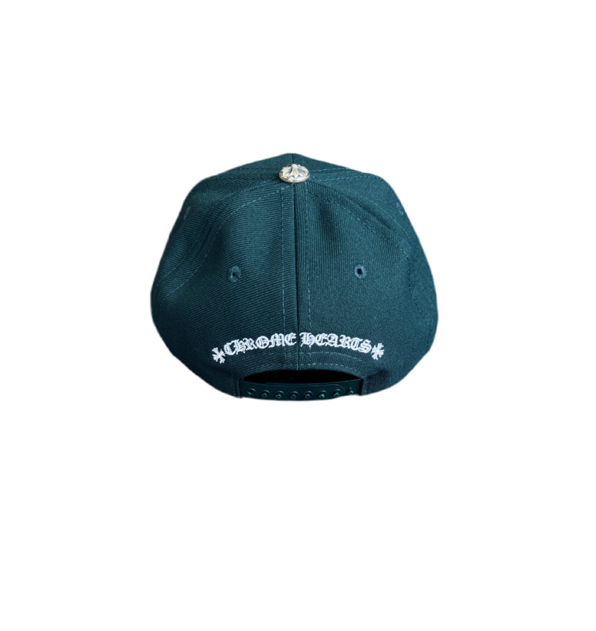 CHROME HEARTS 6-PANEL SPARTAN GREEN BASEBALL HAT