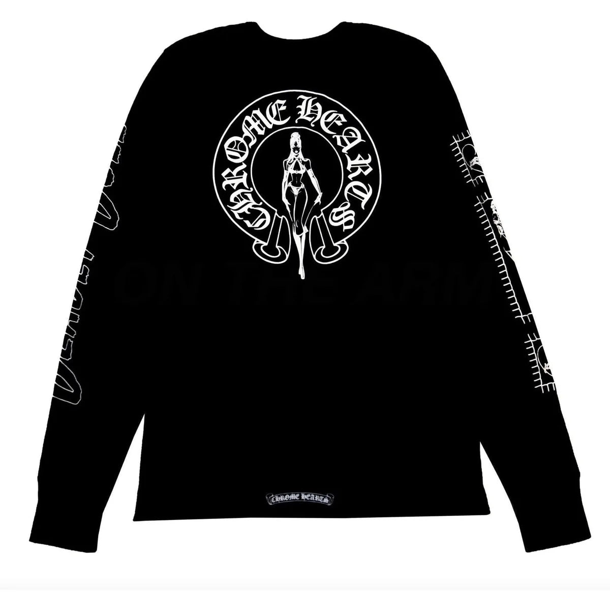 CHROME HEARTS DEADLY DOLL VINE DAGGER THERMAL (BLACK)