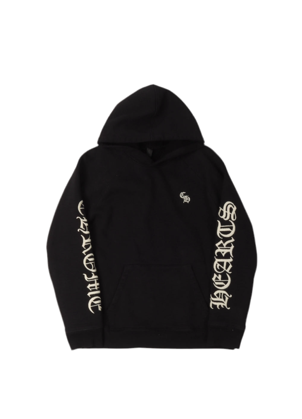 CHROME HEARTS EMBROIDERED SLO-RIDE HOODIE BLACK
