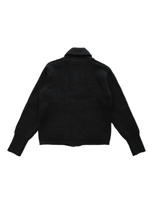 CHROME HEARTS CASHMERE CROSS PATCH CARDIGAN