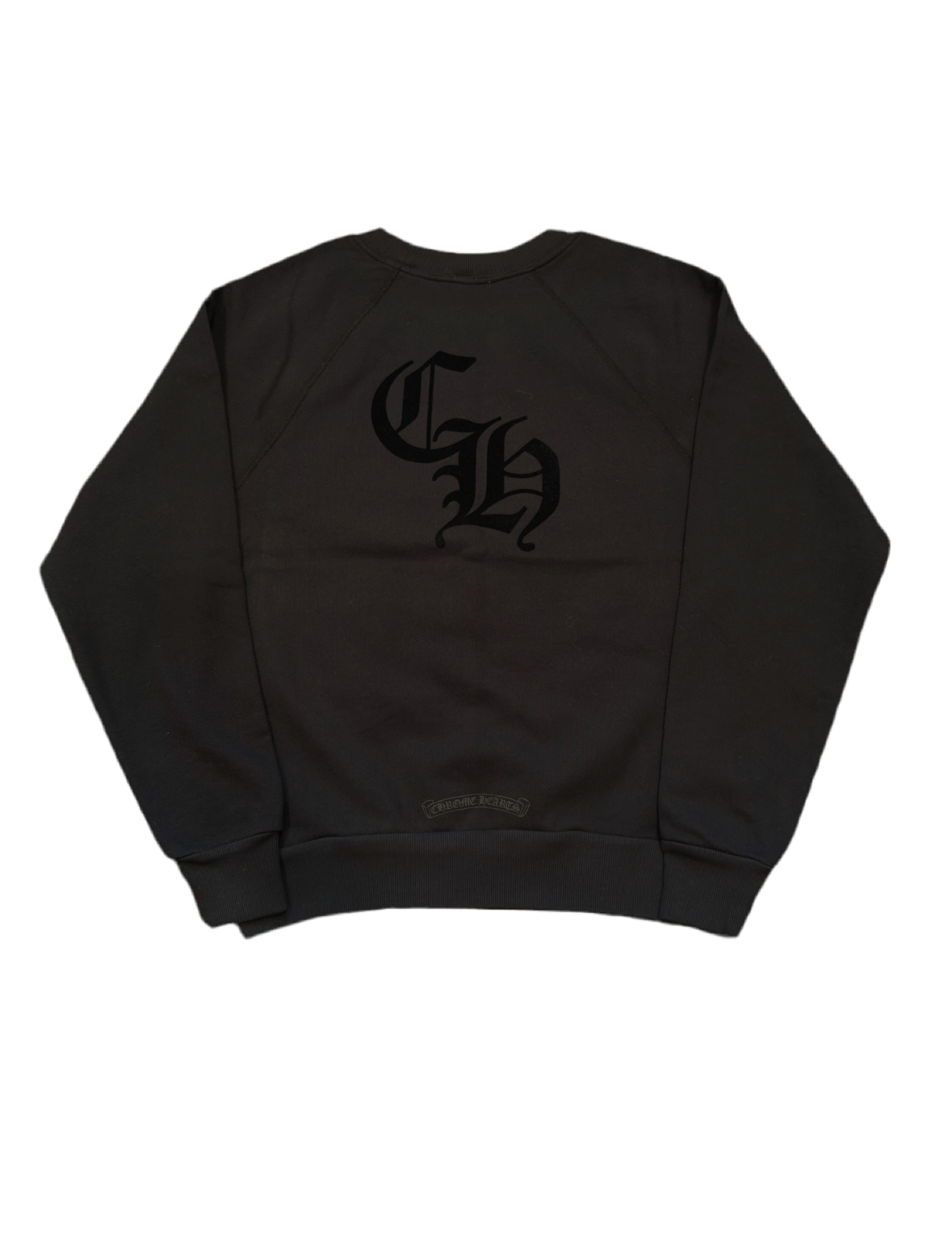 CHROME HEARTS ‘BLIND SPOT’ CEMETERY CREWNECK BLACK