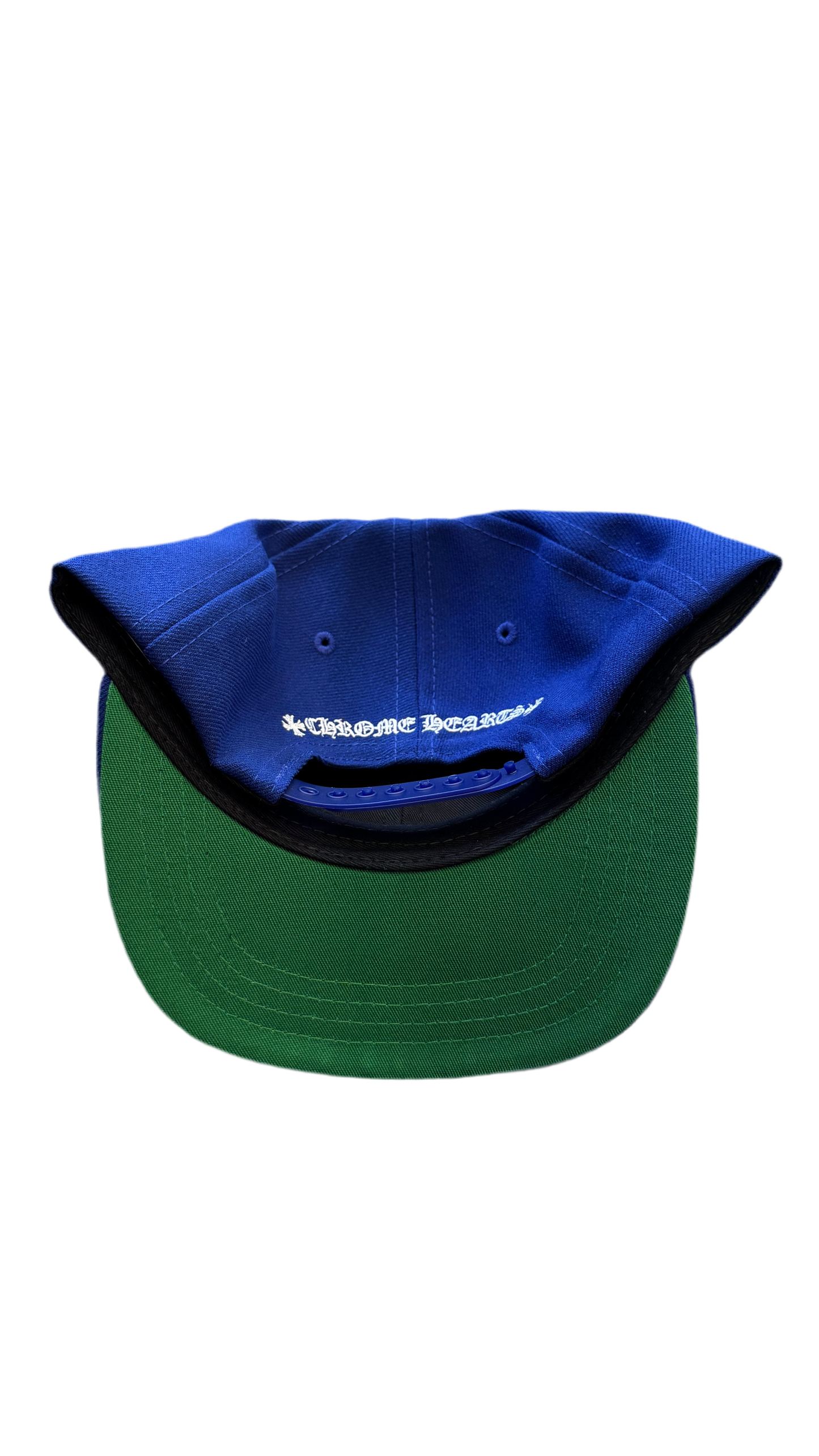 CHROME HEARTS DODGERS BLUE 6-PANEL BASEBALL HAT