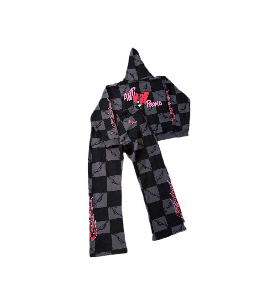 MATTY BOY 99 EYES ANTI PROMO ATL EXCLUSIVE FLAMES SWEATSUIT SET