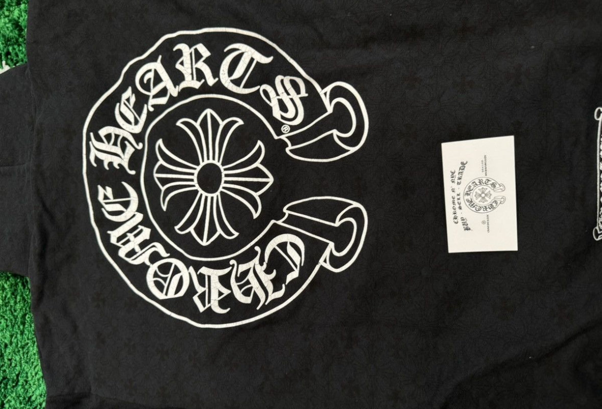 (USED) CHROME HEARTS PLUS MONOGRAM HOODIE