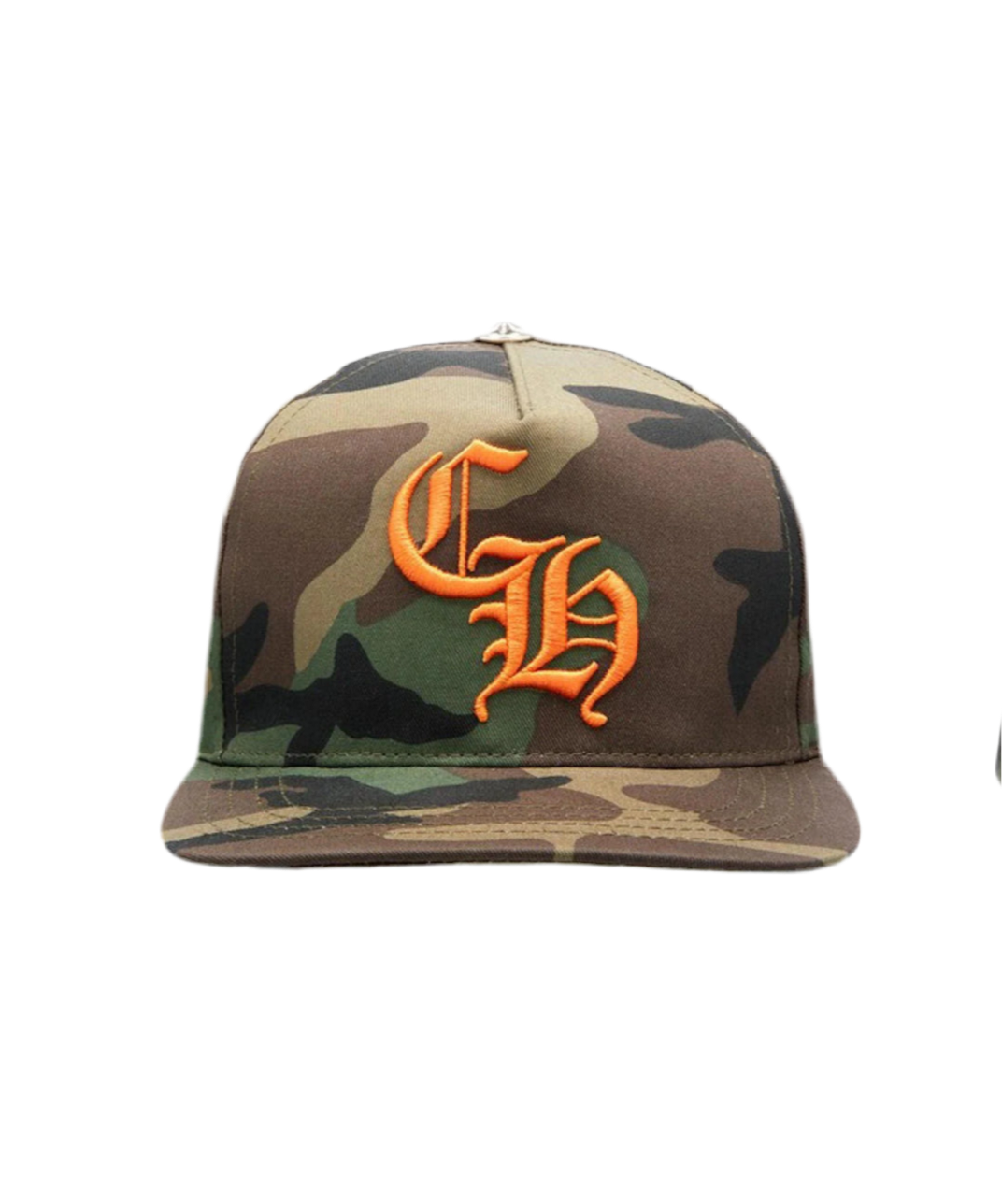 CHROME HEARTS CAMO ORANGE CH BASEBALL HAT
