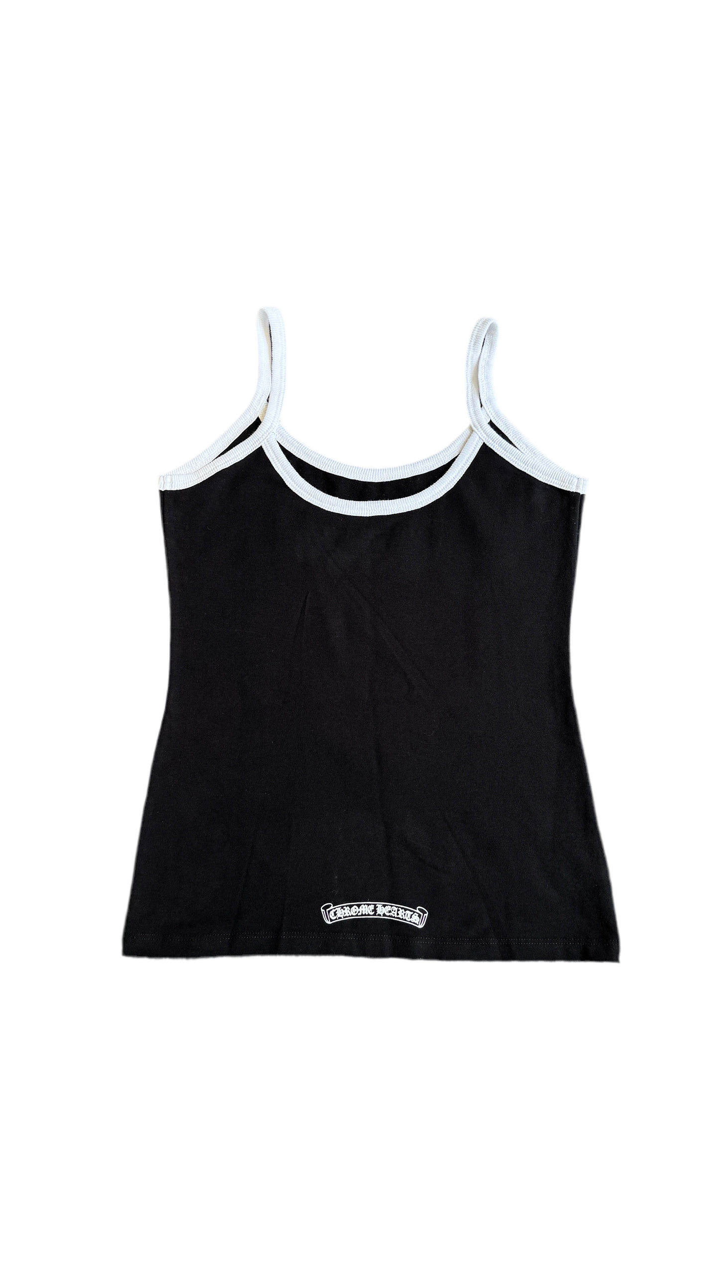 CHROME HEARTS WOMENS CROP TANK SHIRT