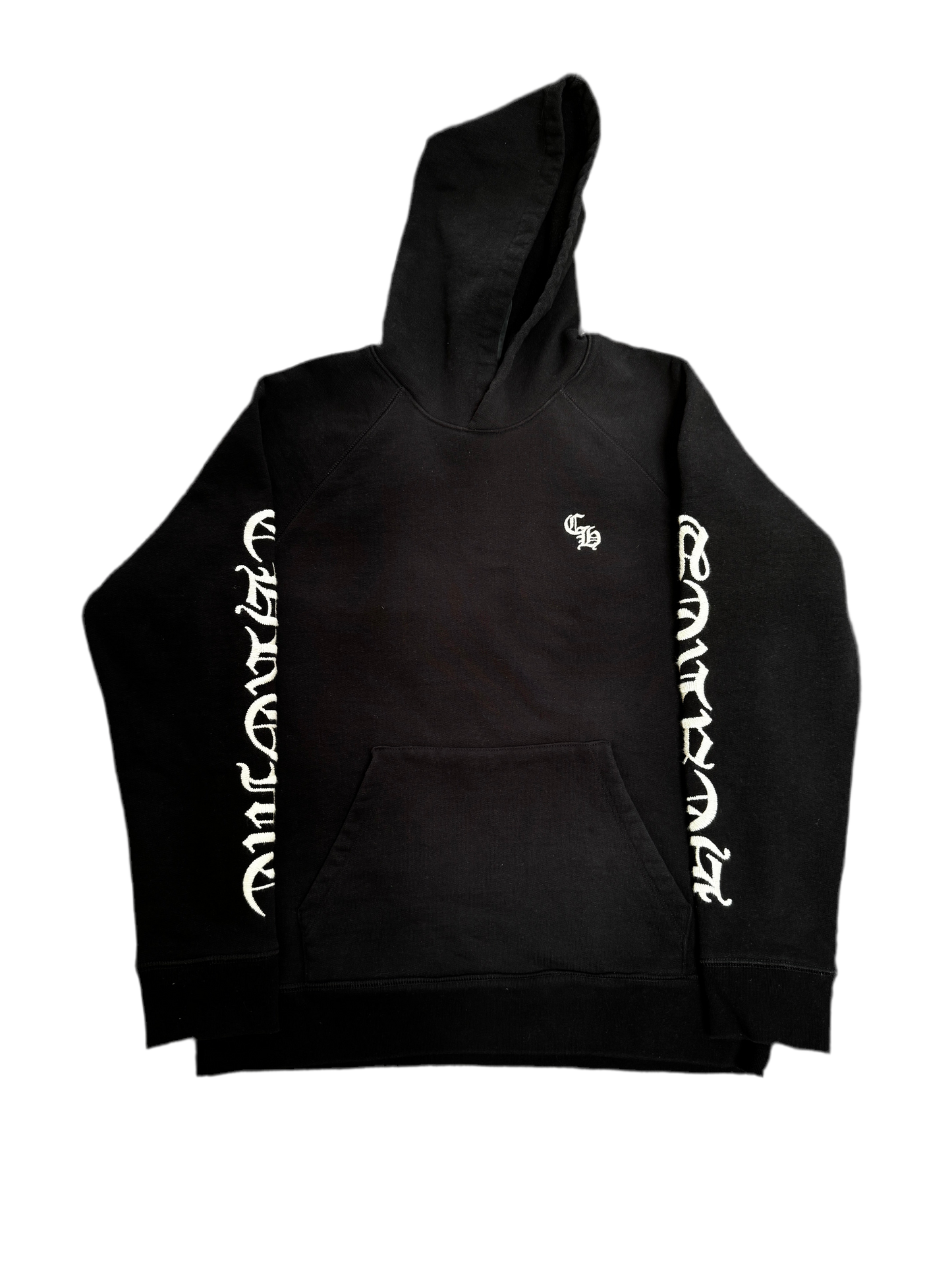 (U) CHROME HEARTS SLO RIDE EMBROIDERED HOODIE