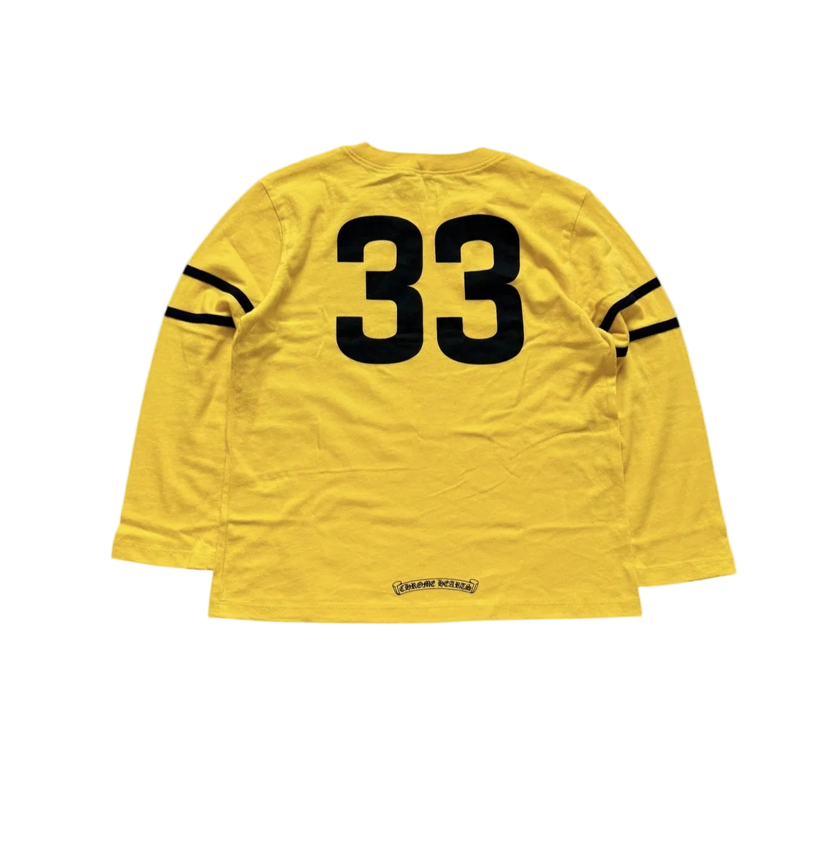CHROME HEARTS WOMENS ROLLER SKATE 33 LONGSLEEVE SHIRT (YELLOW)