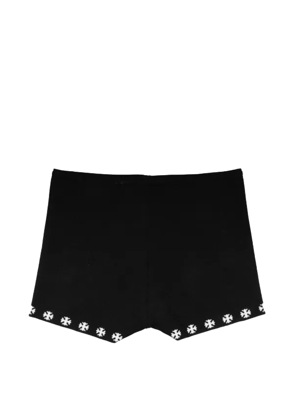 CHROME HEARTS WOMENS MINI SHORTS