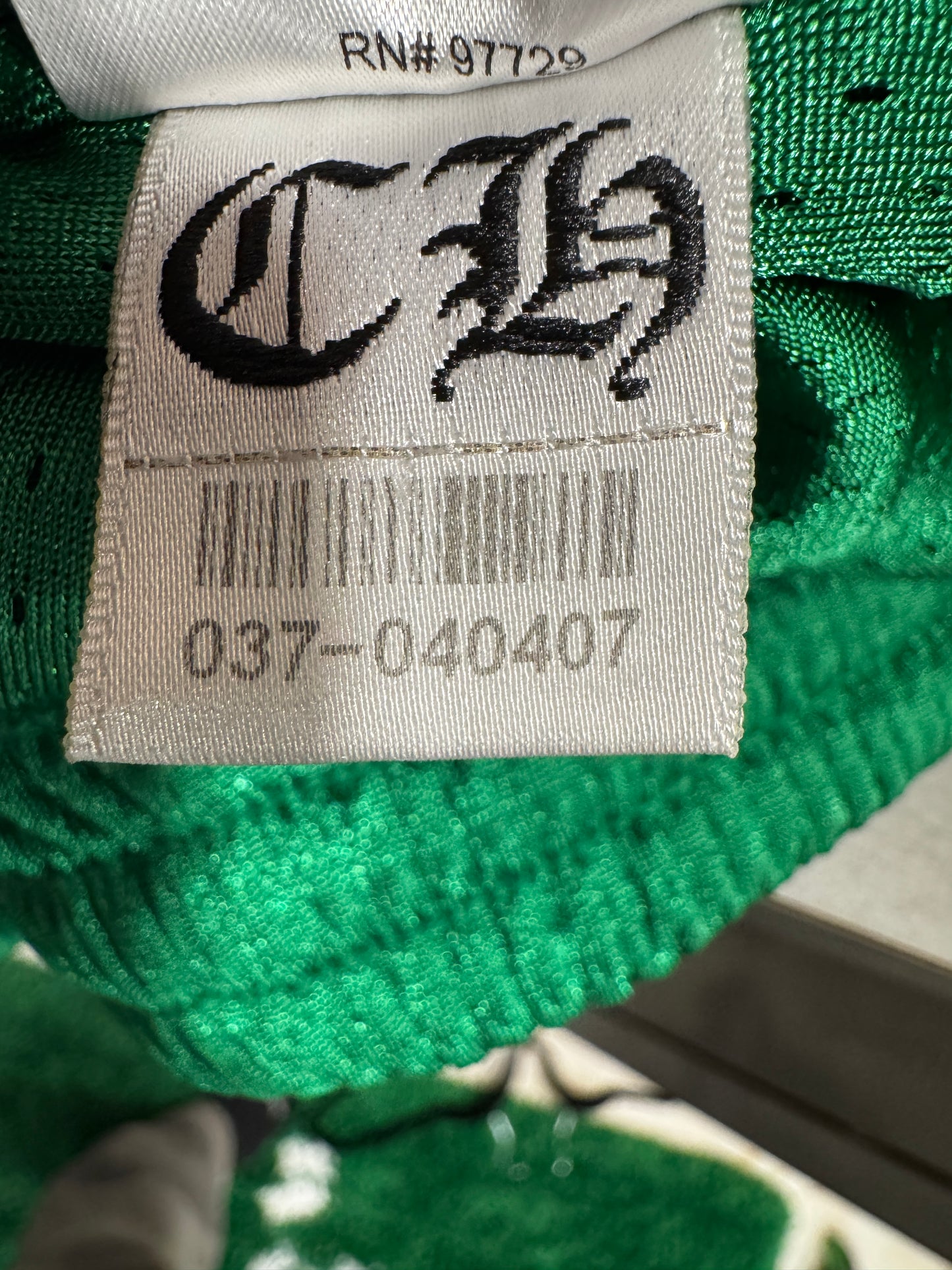 (U) CHROME HEARTS GREEN MESH SWEATPANTS