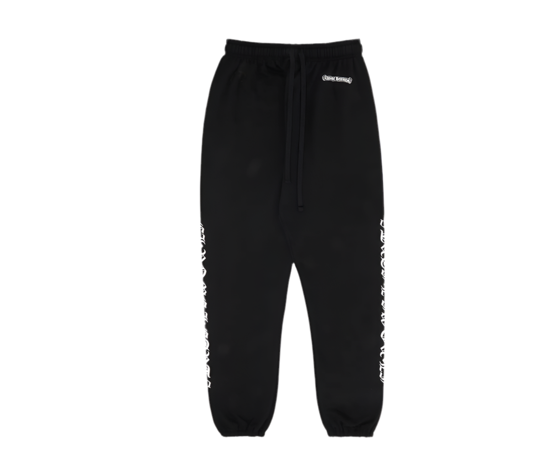 CHROME HEARTS SCROLL LOGO SWEATPANTS