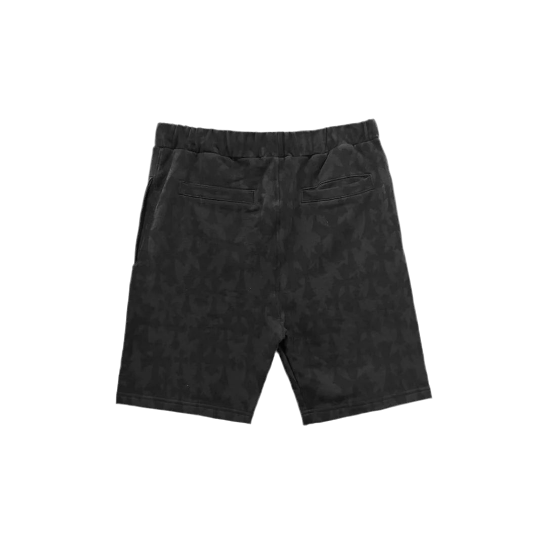 CHROME HEARTS TONAL MONOGRAM CEMETERY SHORTS