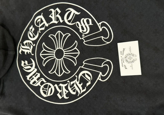 (U) CHROME HEARTS PLUS MONOGRAM HOODIE