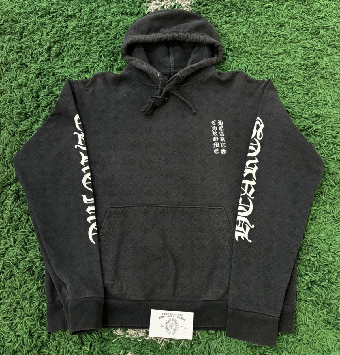 (U) CHROME HEARTS PLUS MONOGRAM HOODIE