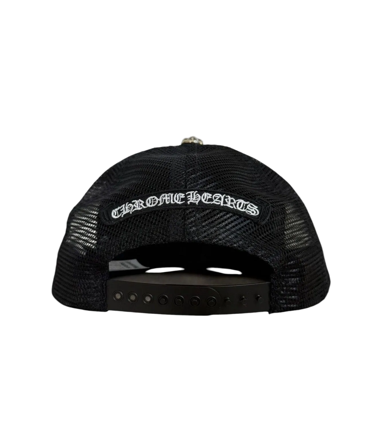 CHROME HEARTS RED CEMETERY CROSS PATCH HAT