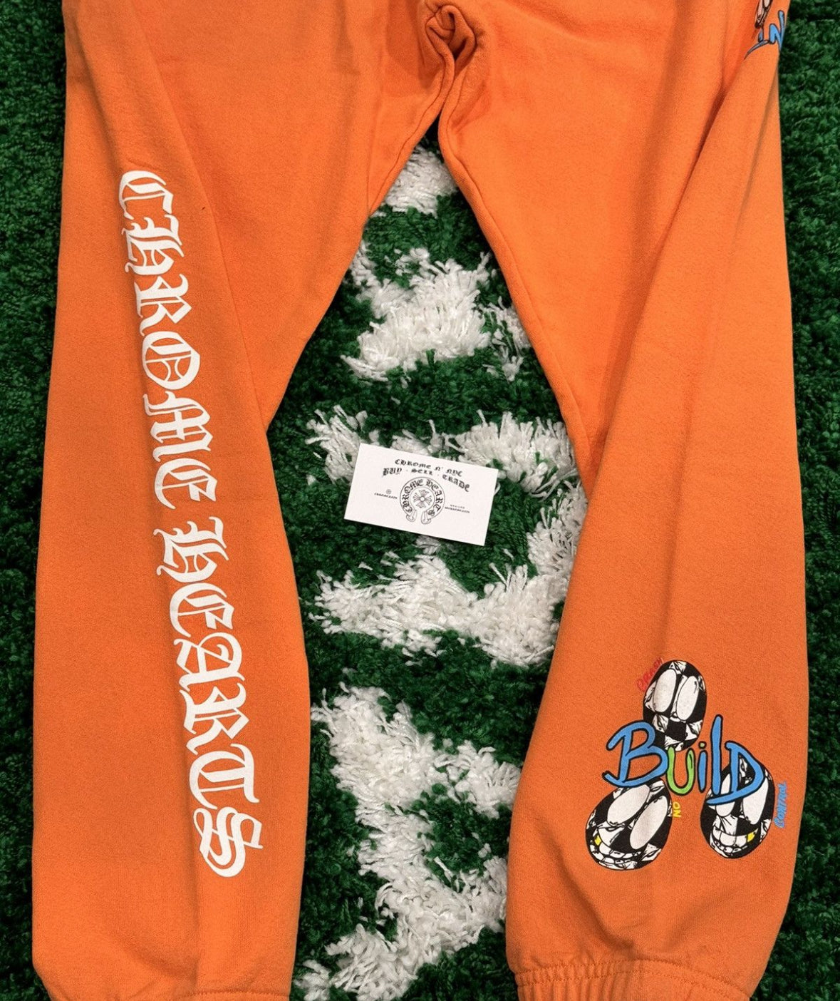 (U) CHROME HEARTS MATTY BOY BUILD/LINK SWEATPANTS