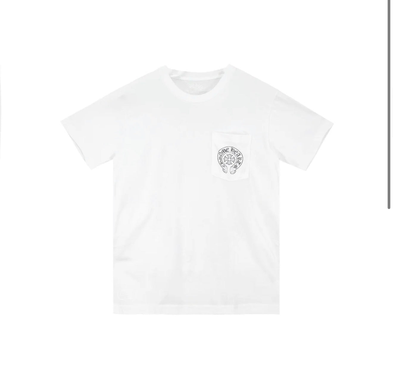 CHROME HEARTS LAS VEGAS EXCLUSIVE HORSESHOE LOGO T-SHIRT (WHITE)