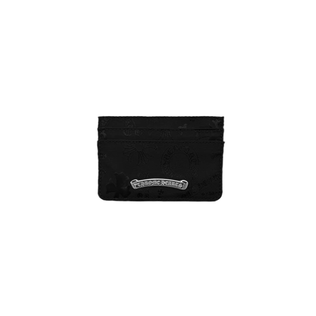 CHROME HEARTS NYLON MONOGRAM CARD HOLDER