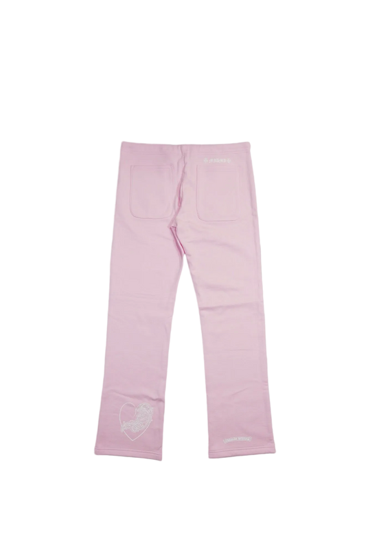 CHROME HEARTS MIAMI VINE HEART PINK SWEATPANTS