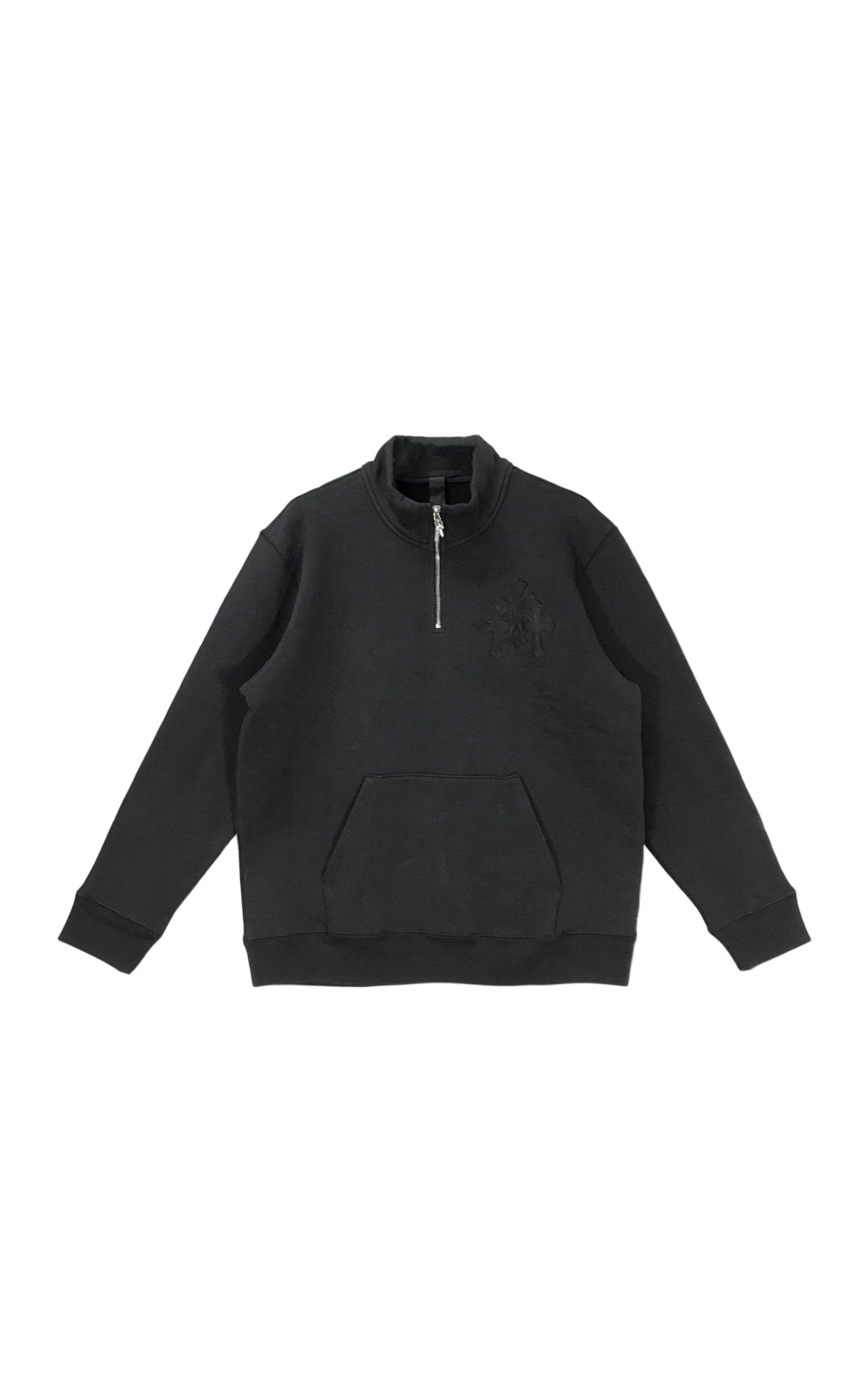 CHROME HEARTS PAPERJAM QUARTERZIP (BLACK)
