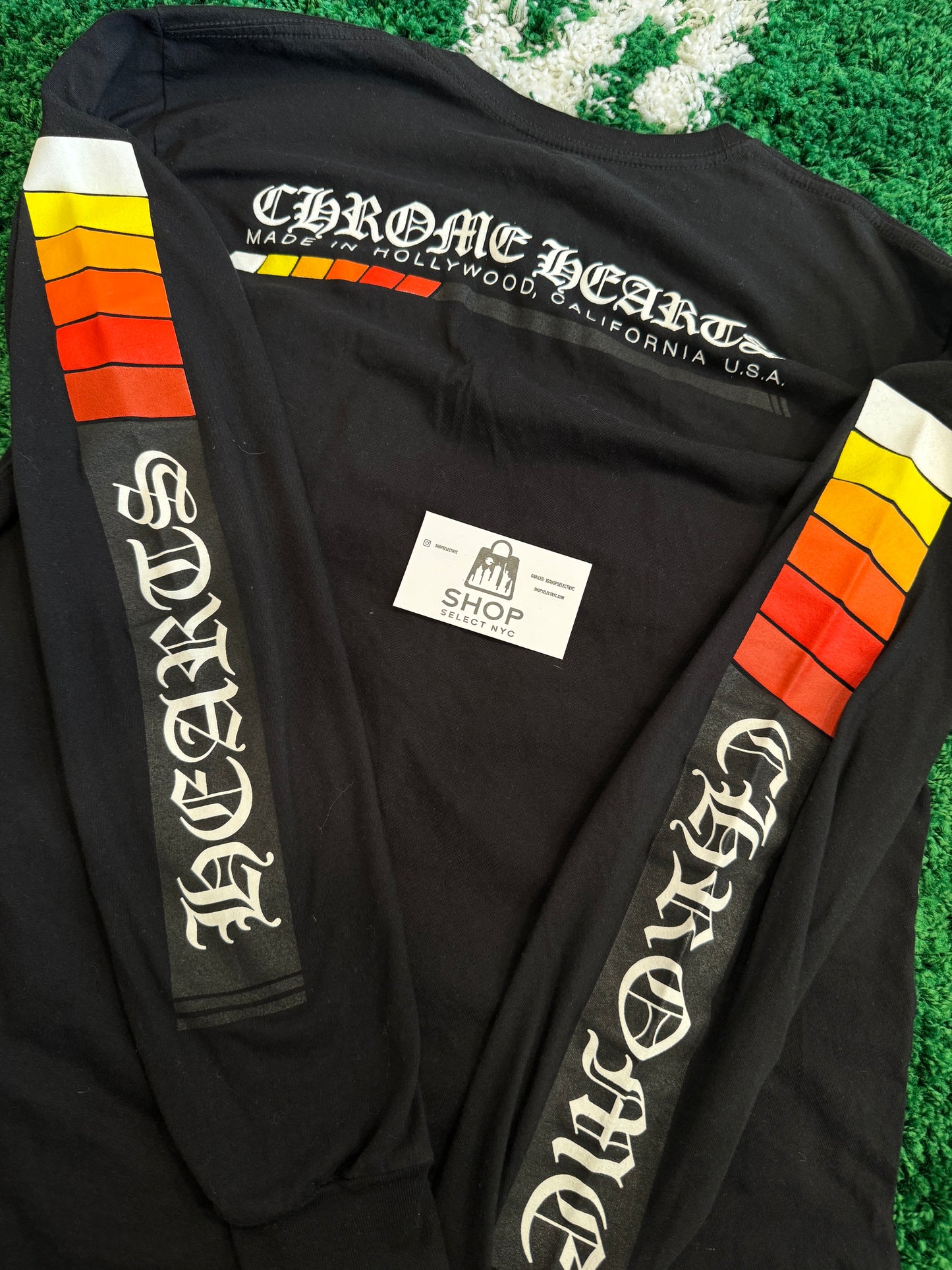 (U) CHROME HEARTS BOOST LONG SLEEVE SHIRT