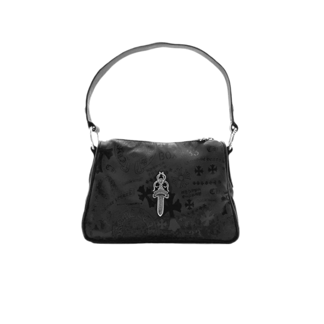 CHROME HEARTS NYLON STENCIL CHICKEN NUGGET BAG