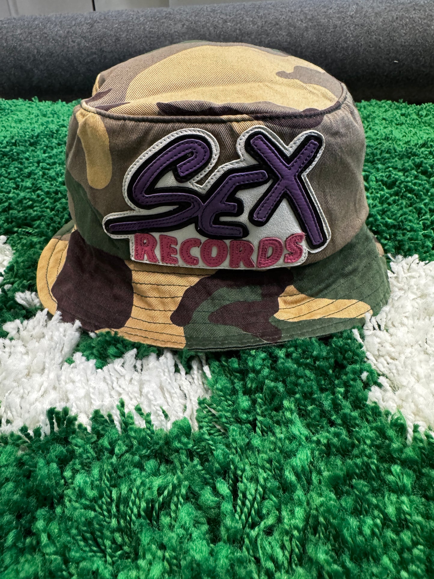 CHROME HEARTS MATTY BOY SEX RECORDS BUCKET HAT