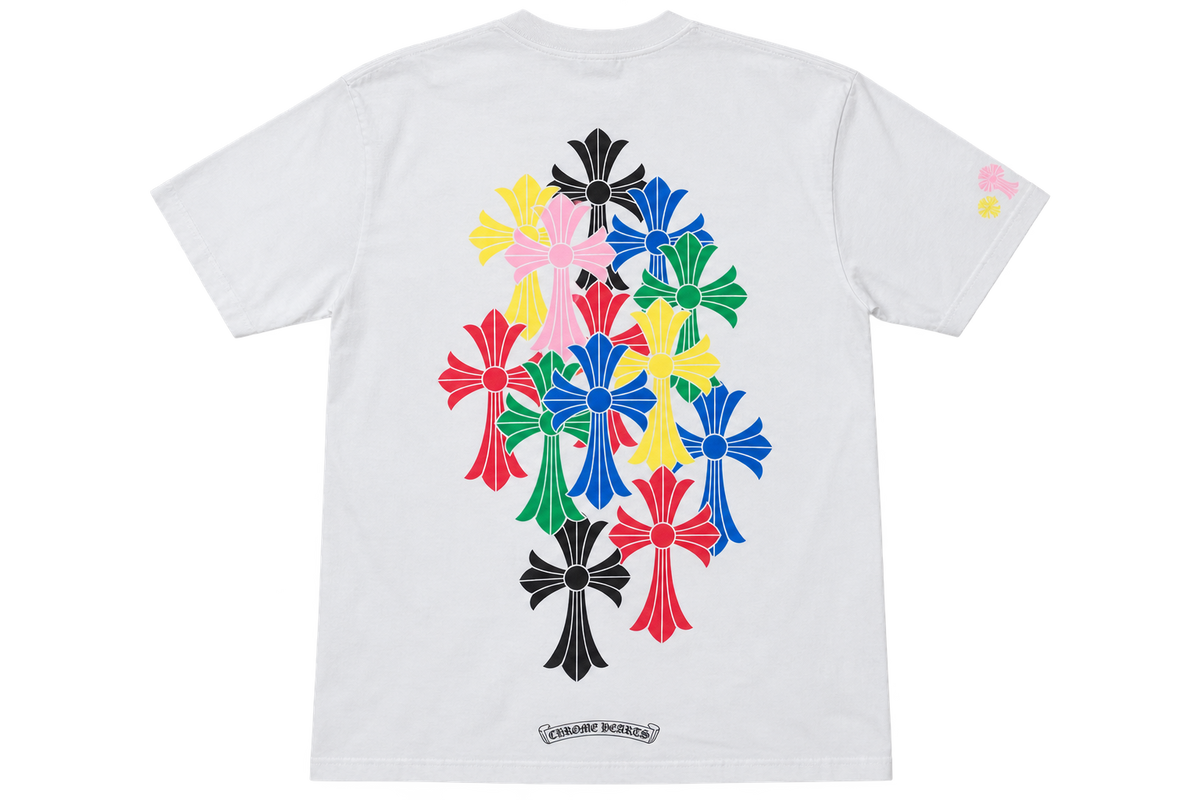 CHROME HEARTS MULTICROSS T-SHIRT (WHT)