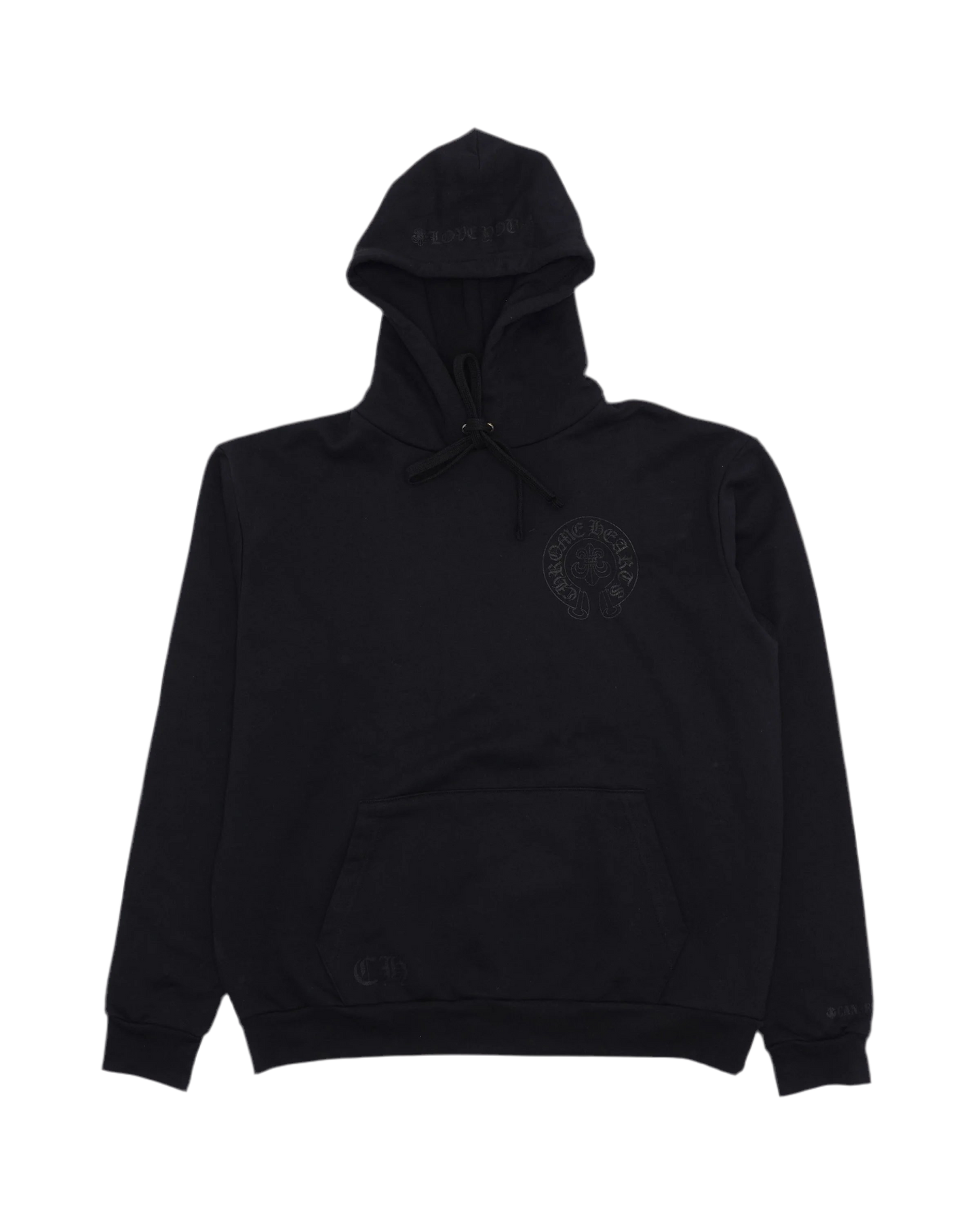 CHROME HEARTS CANNES EXCLUSIVE FLEUR LOGO HOODIE