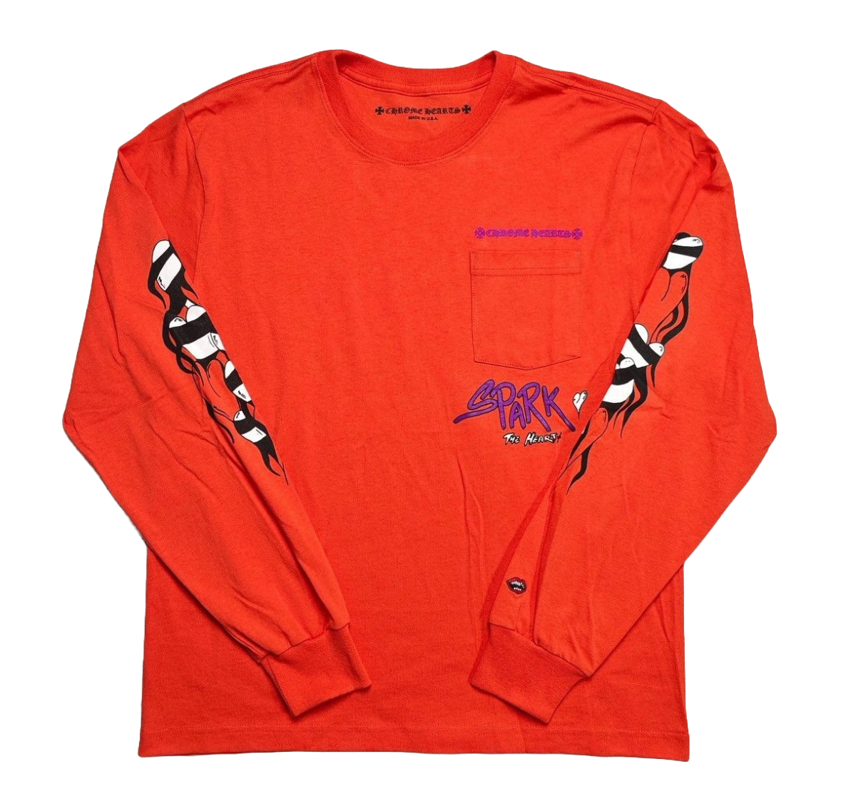 CHROME HEARTS MATTY BOY SADISTIC LIPSTICK LONGSLEEVE T-SHIRT