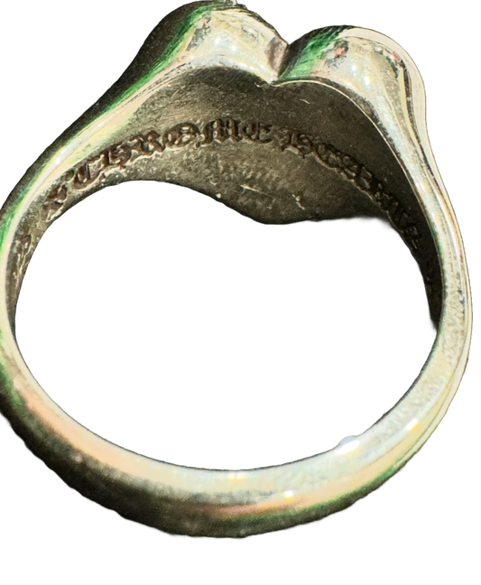CHROME HEARTS RIP HEART RING