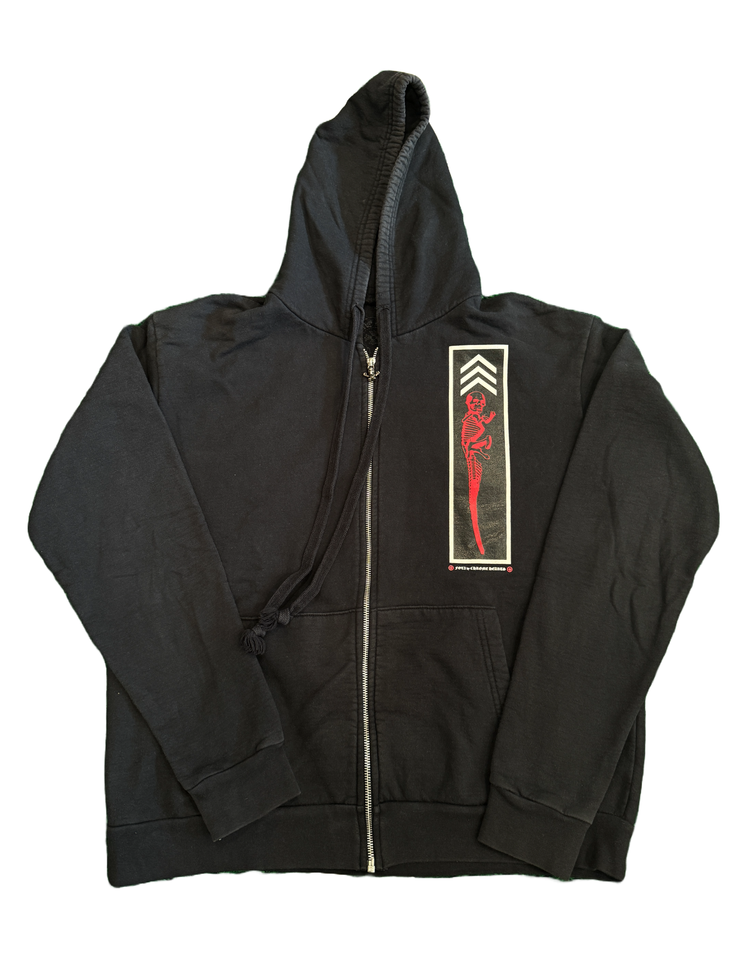(U) CHROME HEARTS FOTI JARVIS ZIP UP HOODIE