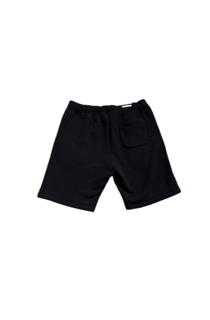 CHROME HEARTS CH LOGO SWEAT SHORTS BLACK