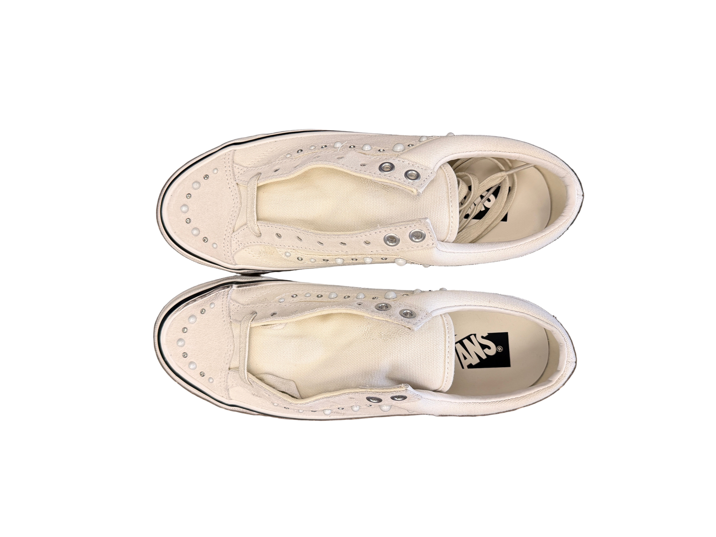 VANS PEARLIZED OTW OLD SKOOL  (WHITE/BLACK)