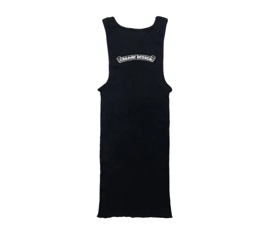 CHROME HEARTS NECK LOGO BANNER TANK TOP