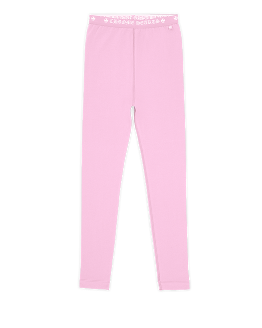 CHROME HEARTS WOMENS PINK LEGGINGS