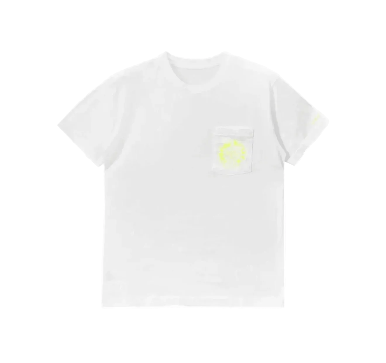 CHROME HEARTS NEON HORSESHOE LOGO T-SHIRT (WHITE)