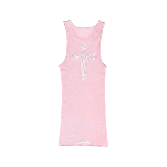 CHROME HEARTS LARGE CROSS T-BAR TANK TOP