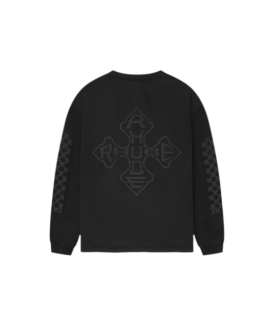 RHUDE CHOPPER CROSS LONG SLEEVE SHIRT
