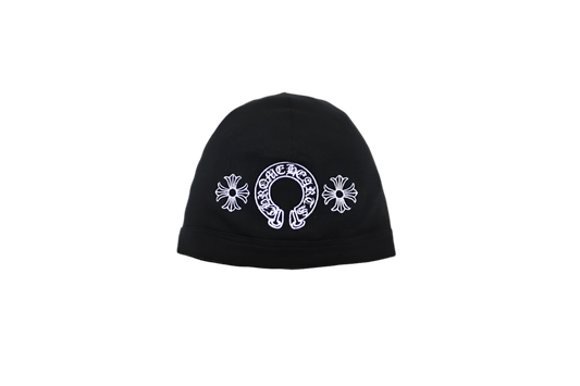 CHROME HEARTS HORSESHOE SKULL CAP THERMAL BEANIE