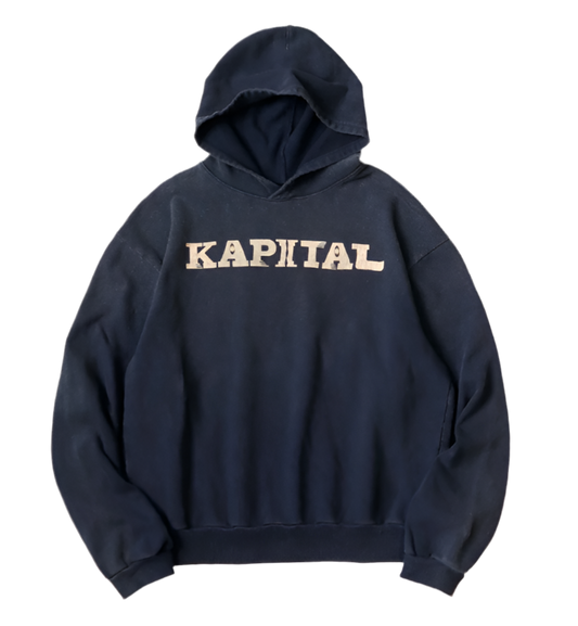 KAPITAL SPEAKEASY LOGO HOODIE
