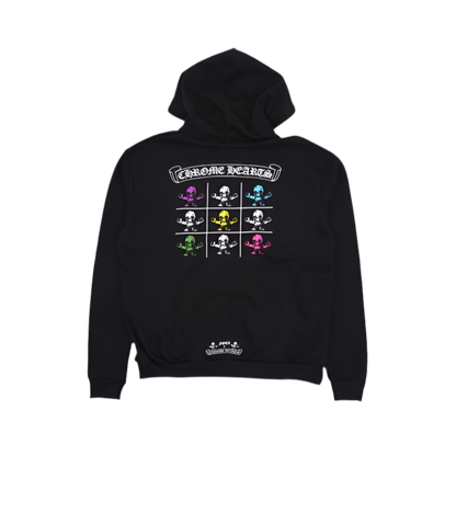 CHROME HEARTS FOTI HARRIS TEETER TIC TAC TOE ZIP UP