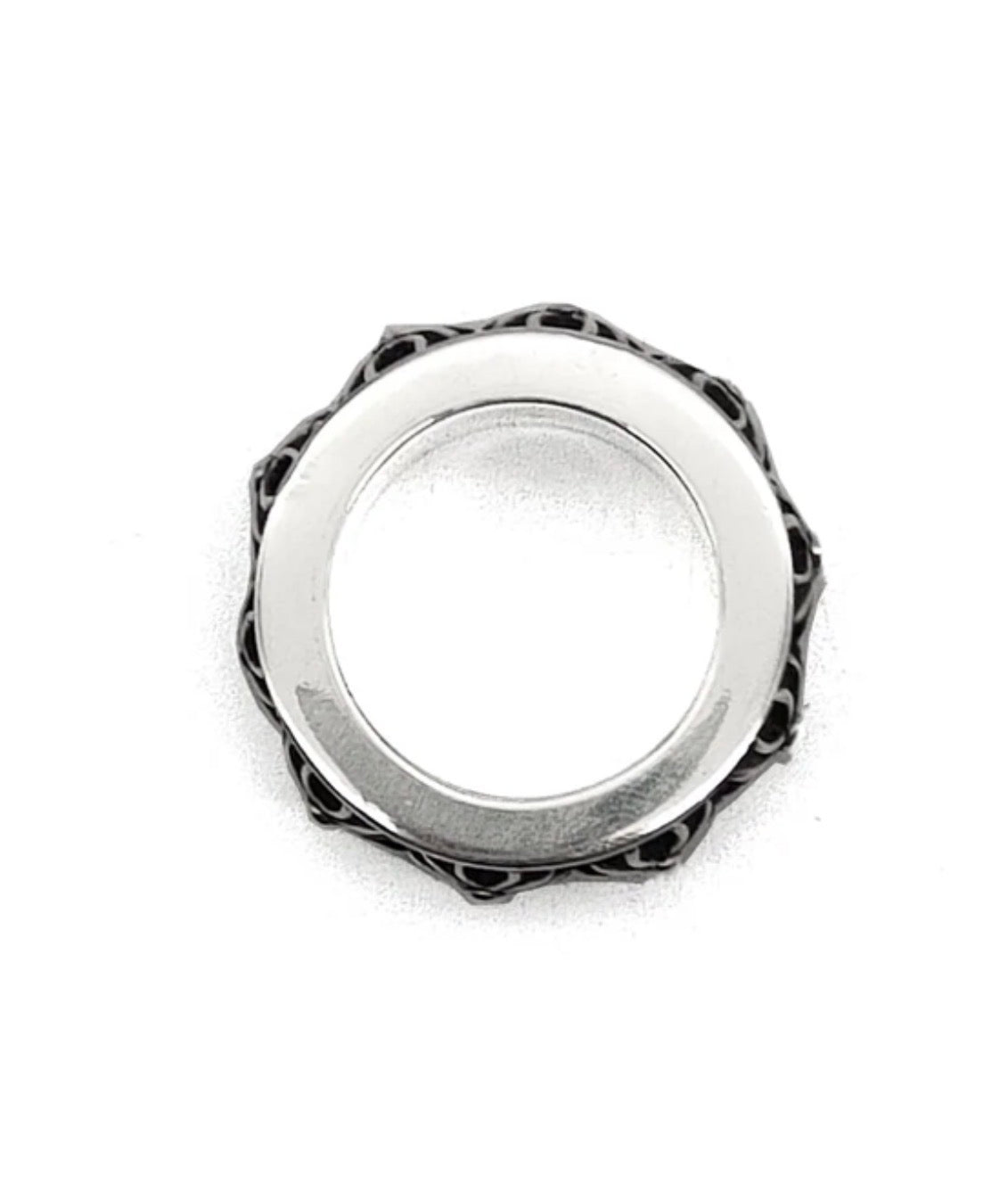 CHROME HEARTS PLUS SPINNER RING