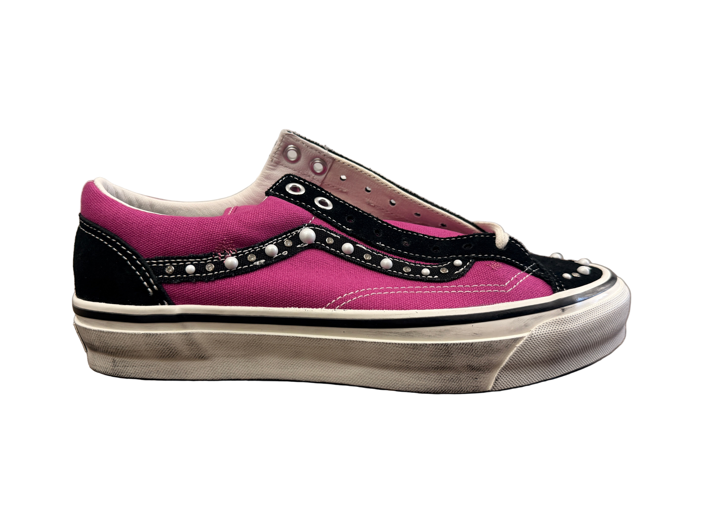 VANS PEARLIZED OTW OLD SKOOL  (PINK/BLACK)